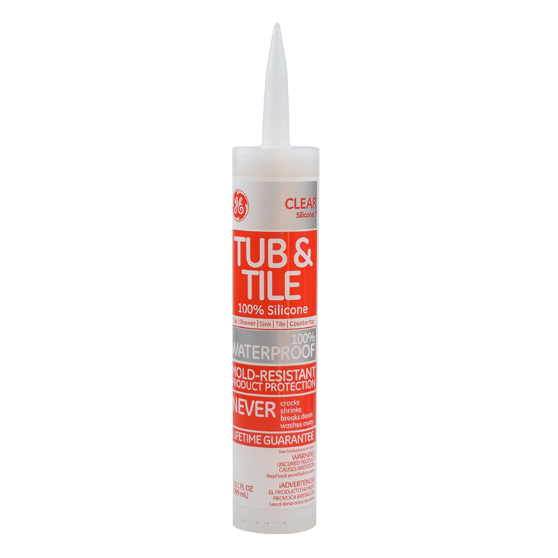 美国进口GE Silicone I* Tub & Tile Caulk（酸性厨卫防霉胶）